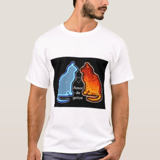 amor como agua y fuego intenso t-shirt