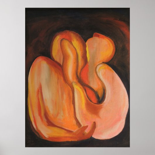 Amor - Couple in Love Poster (Voorkant)