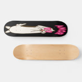 Amor - Cute White Dog Persoonlijk Skateboard (Horizontaal)