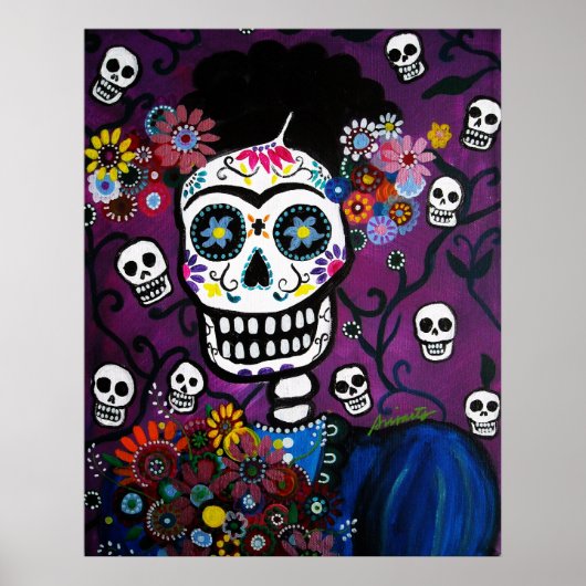 AMOR dia de los muertos Poster (Voorkant)