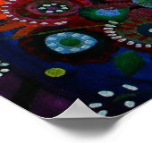 AMOR dia de los muertos Poster (Hoek)