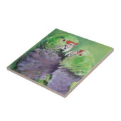 Amor dos Roxinhos (details) Tegeltje (Zijkant)