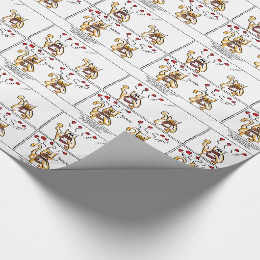 Amor é Nutella Cadeaupapier (Hoek)