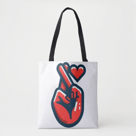 Amor em Cada Gesto Tote Bag (Voorkant)