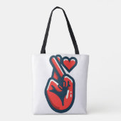 Amor em Cada Gesto Tote Bag (Achterkant)