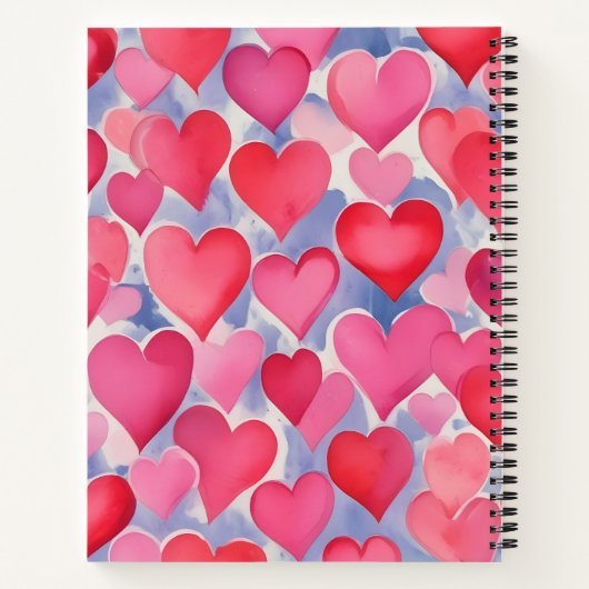 Amor en Alta Mar Notitieboek (Achterkant)