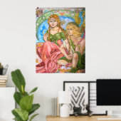 Amor en een prinses. poster (Thuiskantoor)