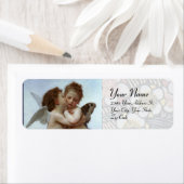 Amor en Psyche als kinderhuwelijk Etiket (Insitu)