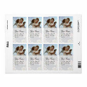 Amor en Psyche als kinderhuwelijk Etiket (Full Sheet)