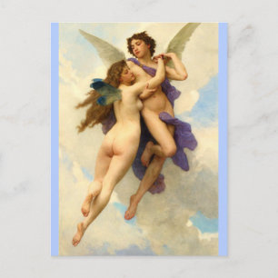 Amor en Psyche - Bouguereau Briefkaart
