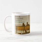 Amor es consideración, TAZA Koffiemok (Links)