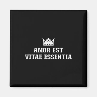 Amor Est Vitae Essentia Love Valentijnsdag Weddin Magneet