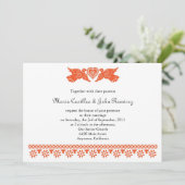 Amor Eterno Papel Picado Banner Kaart (Staand voorkant)