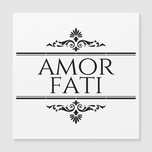 Amor Fati (Voorkant)