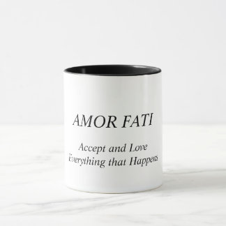 AMOR FATI. Accepteer en hou van alles wat er gebeu Mok