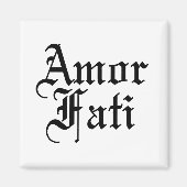 Amor Fati - liefde voor lot Magneet (Voorkant)