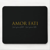 Amor Fati Love of Fate Stoic Philosophy Latin Quot Muismat (Voorkant)