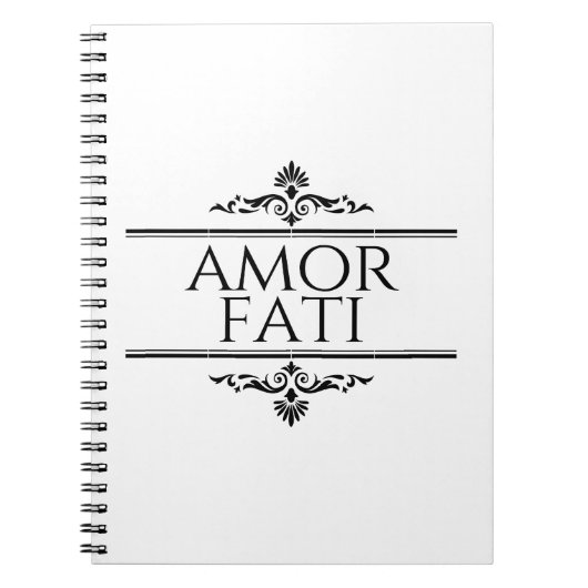 Amor Fati Notitieboek (Voorkant)