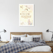 Amor Fati opgespannen canvasprint Canvas Afdruk (Insitu (Slaapkamer))