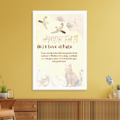 Amor Fati opgespannen canvasprint Canvas Afdruk (Insitu (Woonkamer))
