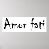 Amor fati poster (Voorkant)