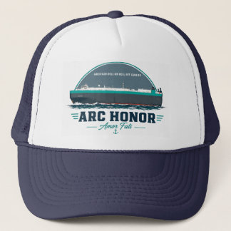 "Amor Fati" Schuimige Truckershoed Trucker Pet