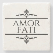 Amor Fati Stenen Onderzetter (Voorkant)