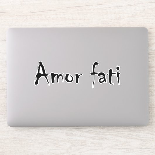 Amor fati sticker (Computer)