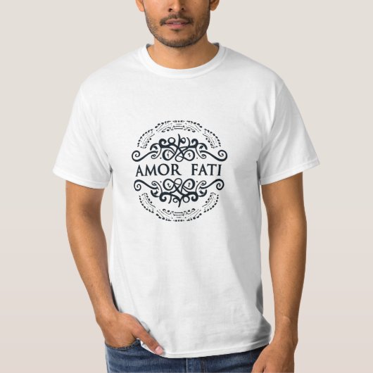 AMOR FATI STOIC-T-SHIRT T-SHIRT (Voorkant)