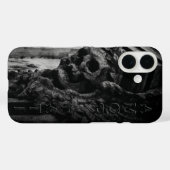 Amor Fati Stone Wings schedel Case-Mate iPhone Case (Achterkant (horizontaal))