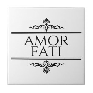 Amor Fati Tegeltje