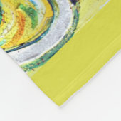 Amor Guardian Angel Art Custom Fleece Deken (Hoek)