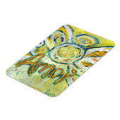 Amor Guardian Angel Word Custom Magnet Magneet (Linkerzijde)