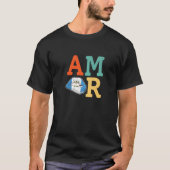 Amor Guatemala flag lips T-shirt (Voorkant)