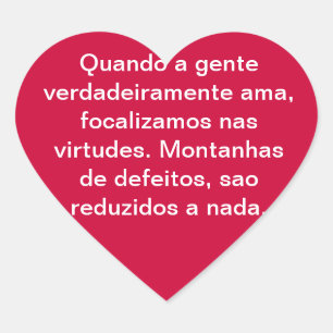 Amor Hart Sticker
