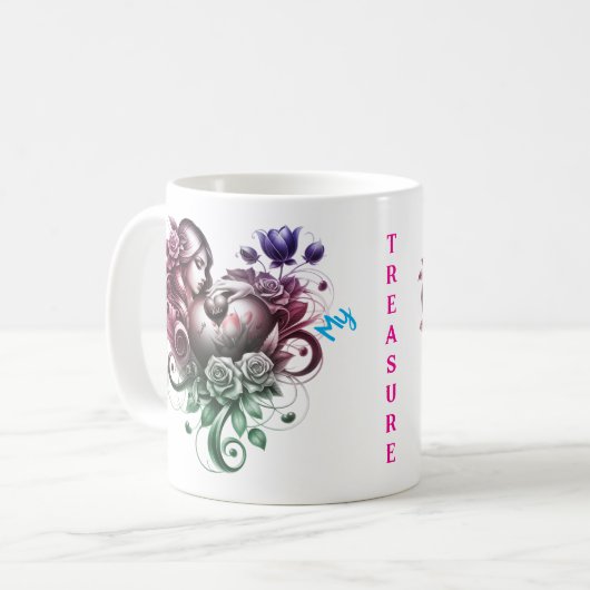 Amor incondicional en una  koffiemok (Voorkant links)