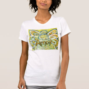 Amor Inspiration Angel Shirt (Kunst aan de voorzij