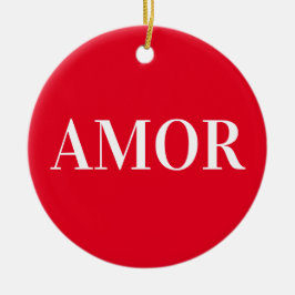 Amor Keramisch Ornament