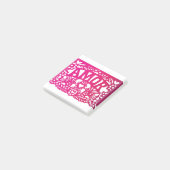 AMOR Love Mexicaanse papel picado Post-it® Notes (Schuin)