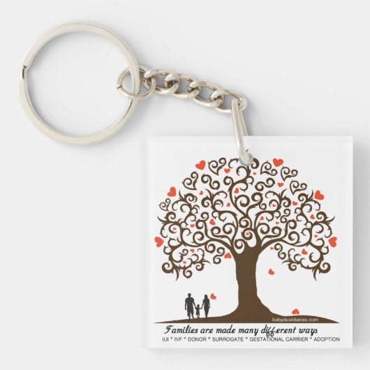 Amor Maternidad (Moederliefde) Sleutelhanger (Voorkant)