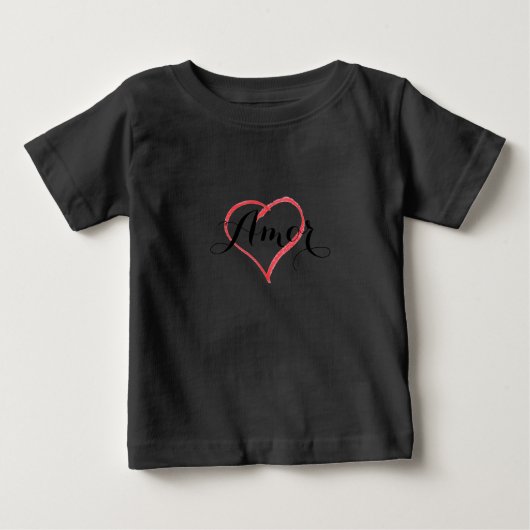 Amor met hart - Aanpassen (Voorkant)