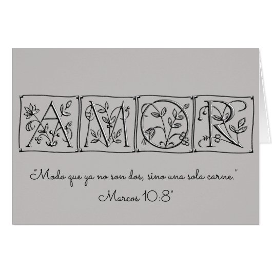 Amor~ niet meer Twee maar Één (Voorkant Horizontaal)