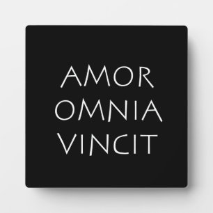 Amor Omnia Vincit Fotoplaat