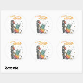 Amor Peludo Ronde Sticker (Vel)