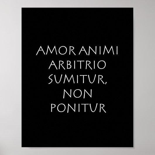 Amor Poster (Voorkant)