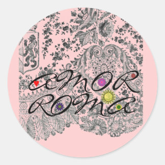 Amor Roma Ronde Sticker