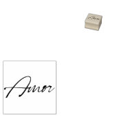 Amor Rubberstempel (Gestempeld)