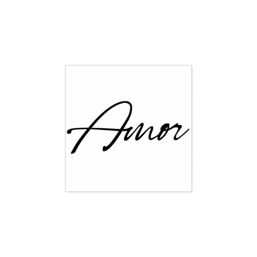 Amor Rubberstempel (Afrduk)