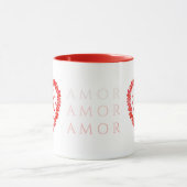 AMOR-SPAANSE LIEFDE Rood Combo Mok (Midden)