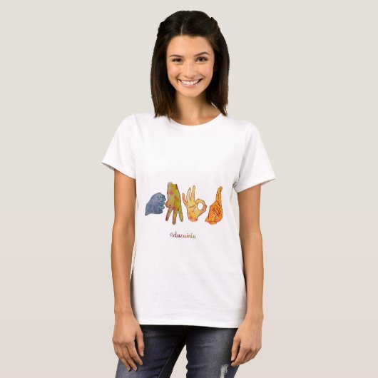 AMOR T-SHIRT (Voorkant volledig)